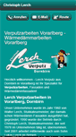 Mobile Screenshot of lerch-verputz.at